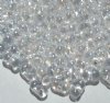 25 grams of 3x7mm Crystal Lustre Farfalle Seed Beads
